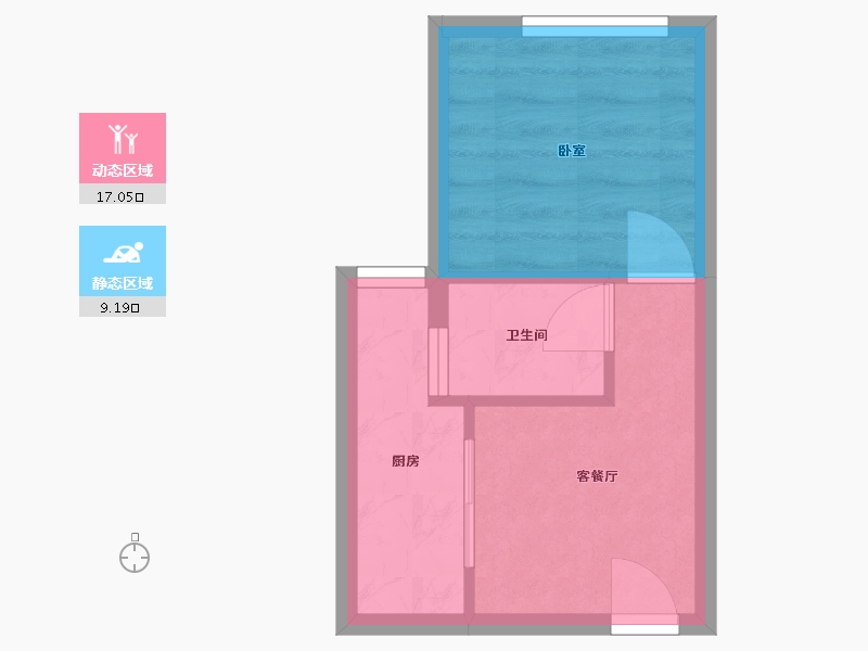 湖北省-武汉市-红枫金座-22.82-户型库-动静分区