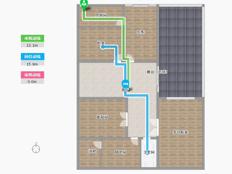 福建省-厦门市-富力锦绣桃源-209.45-户型库-动静线