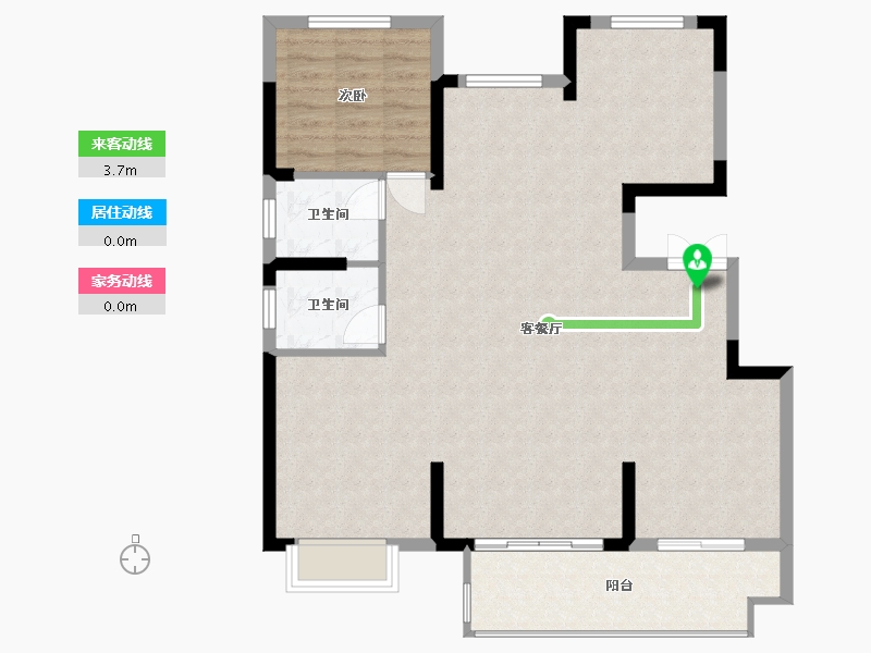 安徽省-安庆市-逸龙府-99.06-户型库-动静线