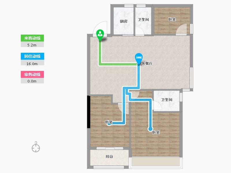 广东省-汕头市-江南星语2期-97.98-户型库-动静线