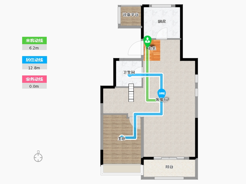 江苏省-常州市-融创滨湖御园-110.01-户型库-动静线