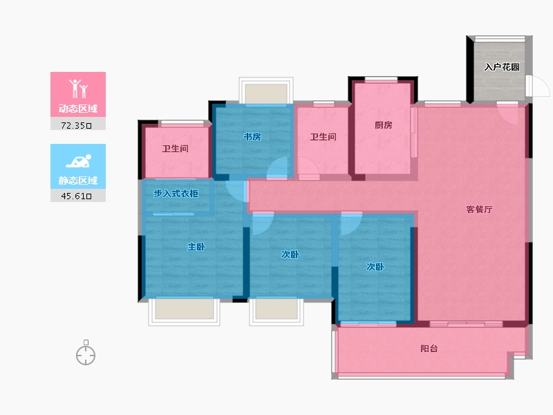 江西省-上饶市-新力新天地-109.00-户型库-动静分区