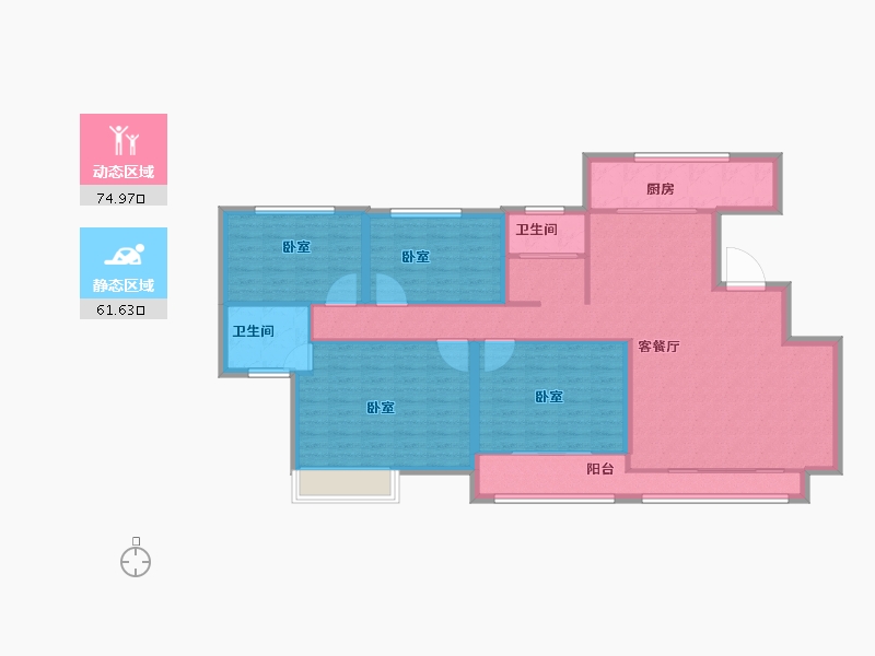 河南省-商丘市-御景华府-124.00-户型库-动静分区