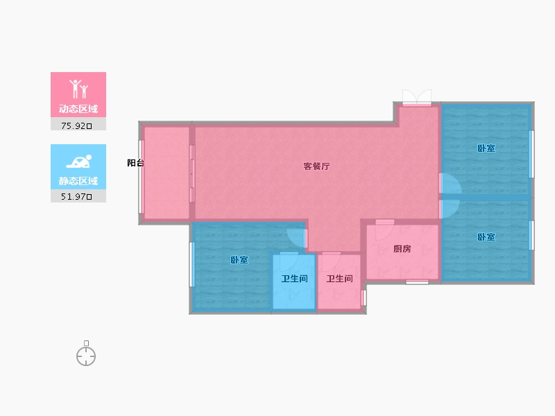 河南省-开封市-悦城壹号院-116.00-户型库-动静分区