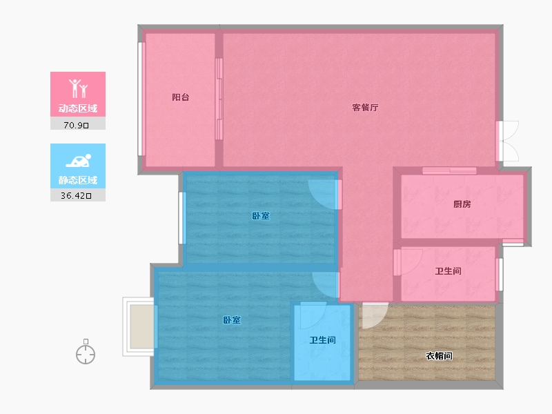 河南省-开封市-悦城壹号院-107.00-户型库-动静分区