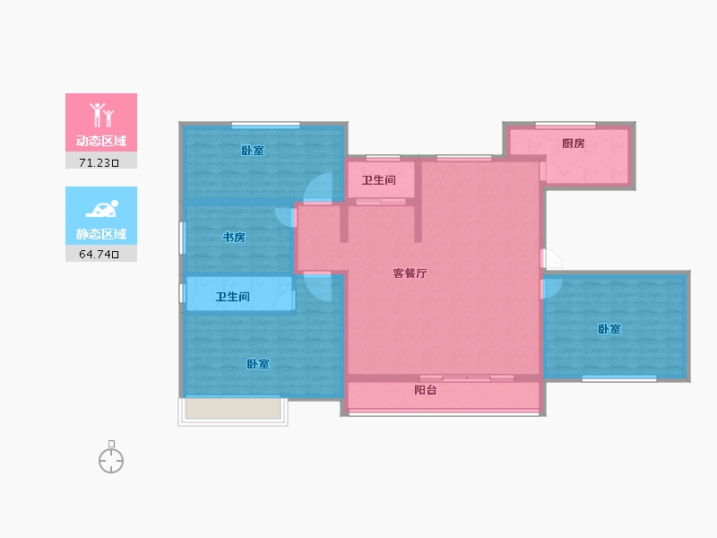 河南省-商丘市-御景华府-122.00-户型库-动静分区