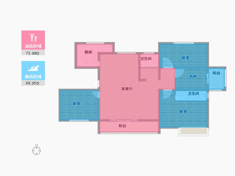 河南省-商丘市-御景华府-126.00-户型库-动静分区