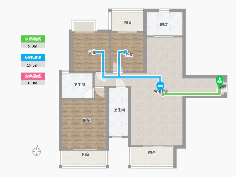 湖南省-邵阳市-邵新府-100.70-户型库-动静线