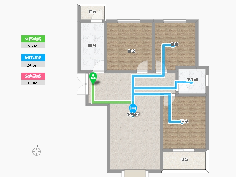 河南省-许昌市-广杰龙湖华庭-101.01-户型库-动静线