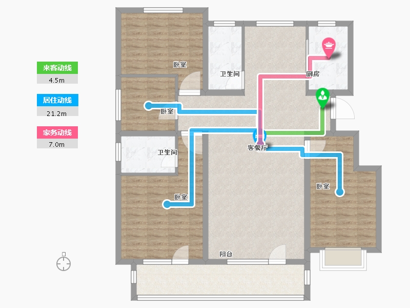 山东省-德州市-金都·明德府-122.00-户型库-动静线