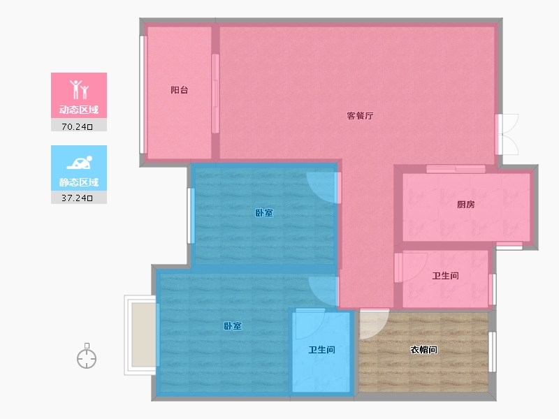 河南省-开封市-悦城壹号院-106.99-户型库-动静分区