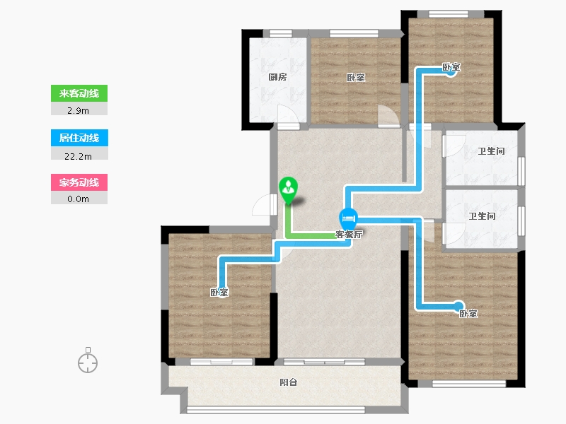 河南省-济源市-中梁济源府-114.00-户型库-动静线