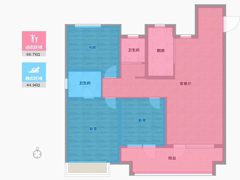 山东省-德州市-石榴春江明月-100.00-户型库-动静分区