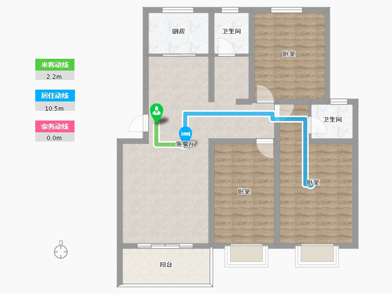 河南省-许昌市-荣城尚府-99.71-户型库-动静线