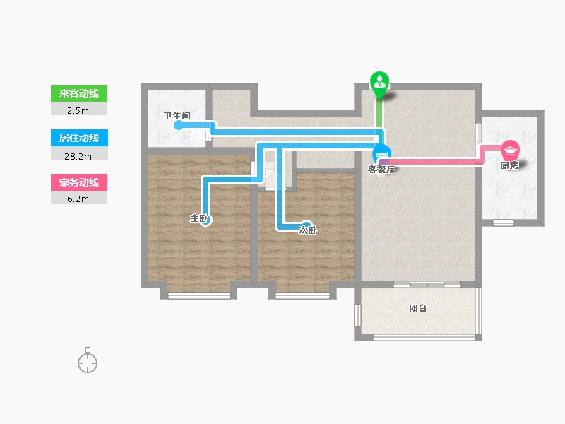 山东省-临沂市-江泉国际二期-96.00-户型库-动静线