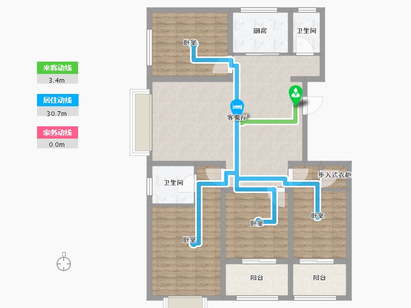 山东省-济宁市-睿湖印象-114.01-户型库-动静线