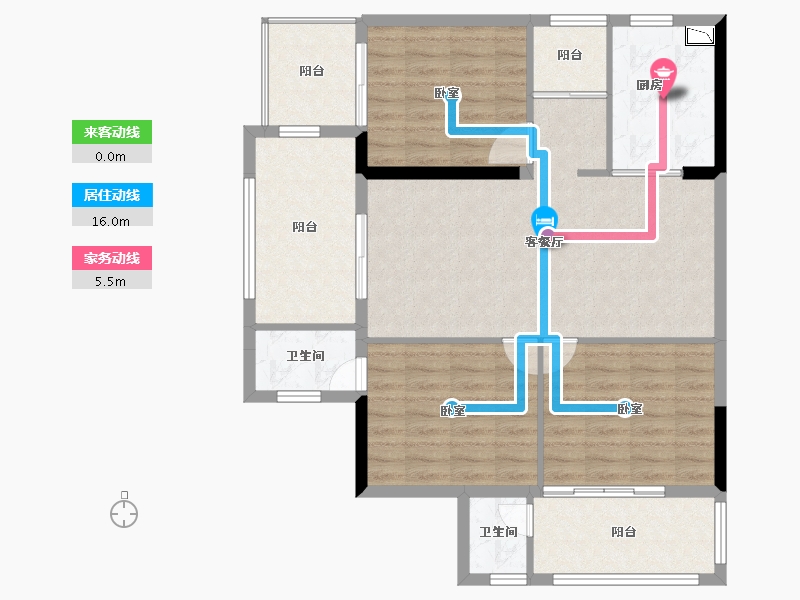 湖北省-十堰市-震洋贵府-93.91-户型库-动静线