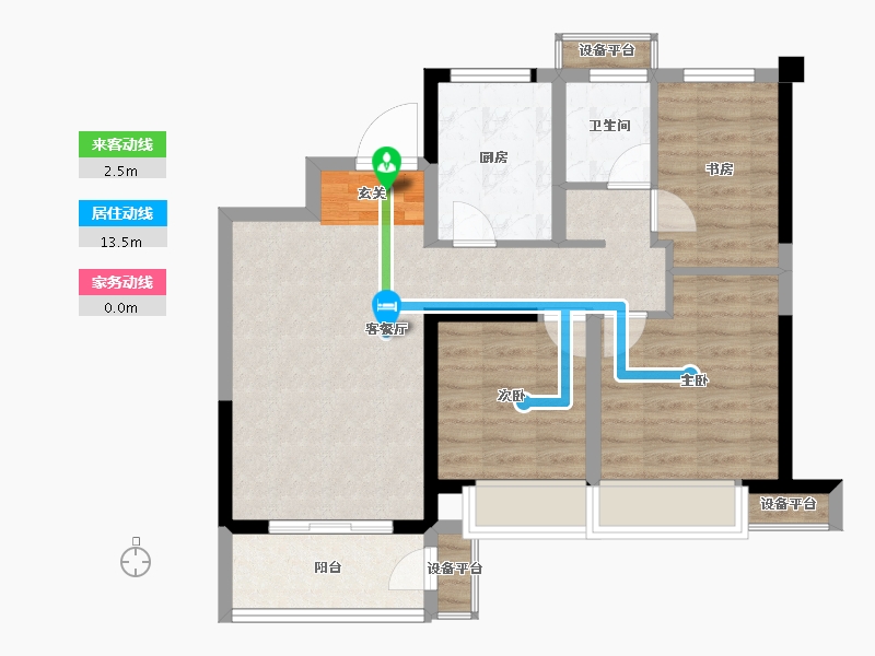 江苏省-常州市-万象府-71.01-户型库-动静线