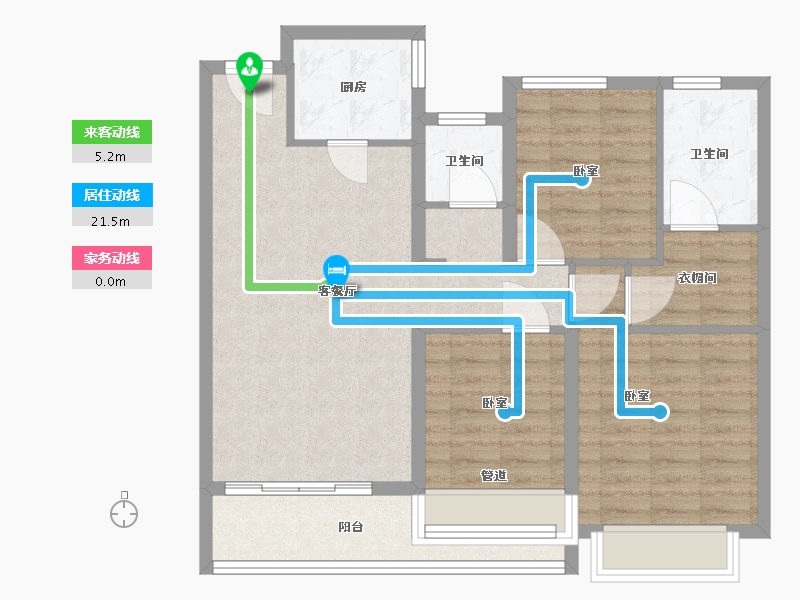 江西省-抚州市-中梁首府-87.92-户型库-动静线