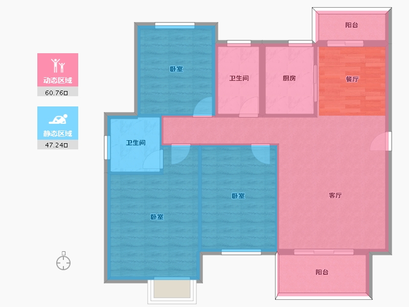 河南省-信阳市-兰庭湾·御品-98.00-户型库-动静分区