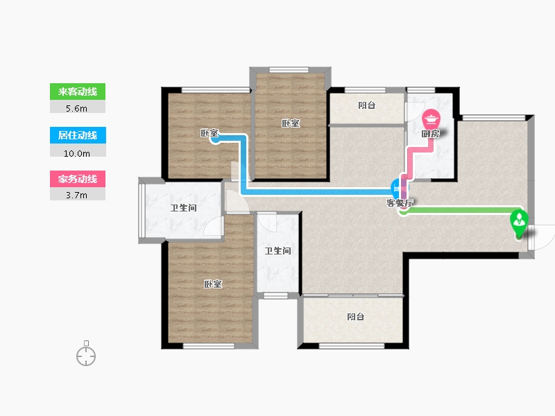 湖南省-常德市-南金城-118.31-户型库-动静线