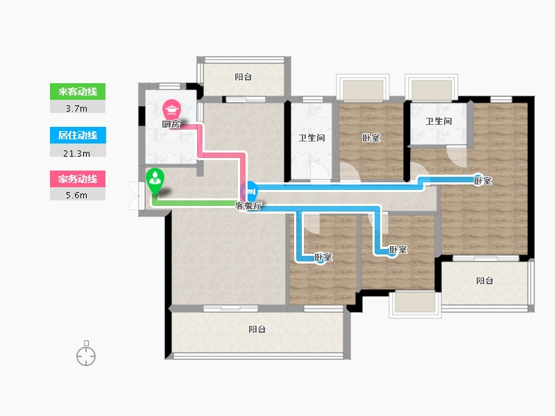 湖北省-宜昌市-一品江山-115.05-户型库-动静线