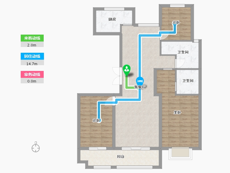 山东省-潍坊市-恒信风華上品-98.06-户型库-动静线