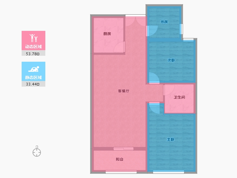 山东省-临沂市-房源南湖尚城-78.01-户型库-动静分区