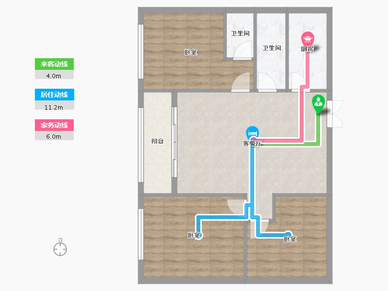 河南省-开封市-中驰锦苑-82.00-户型库-动静线