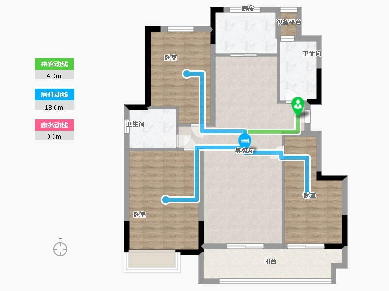 河南省-驻马店市-欧文尊府-98.22-户型库-动静线