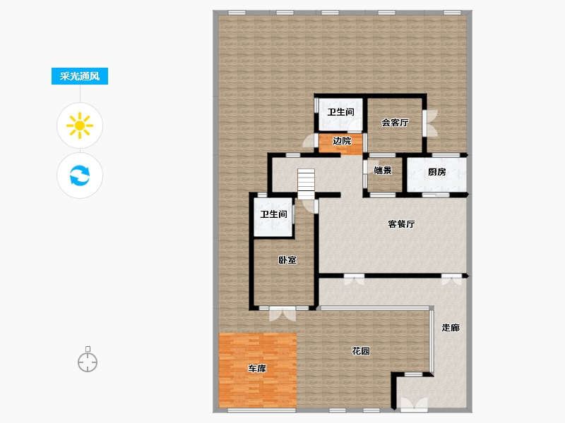 广西壮族自治区-百色市-锦绣古镇-287.53-户型库-采光通风