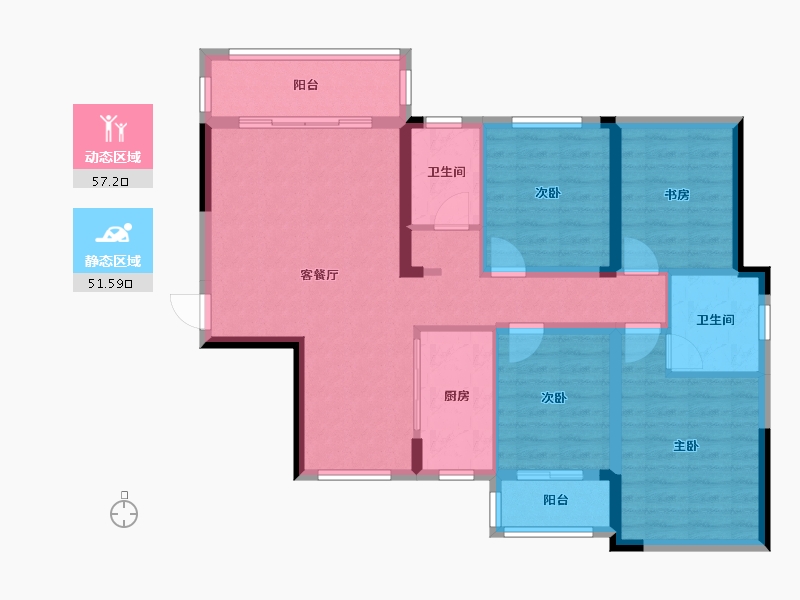 湖南省-株洲市-星语林公园1987-97.05-户型库-动静分区