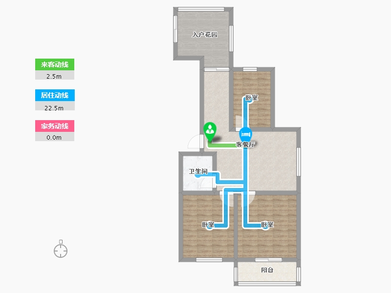 河南省-驻马店市-遂平置地上河府-84.00-户型库-动静线