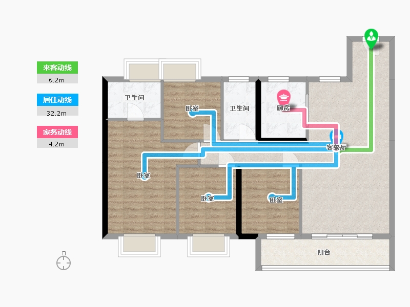 湖北省-武汉市-印江山-102.18-户型库-动静线