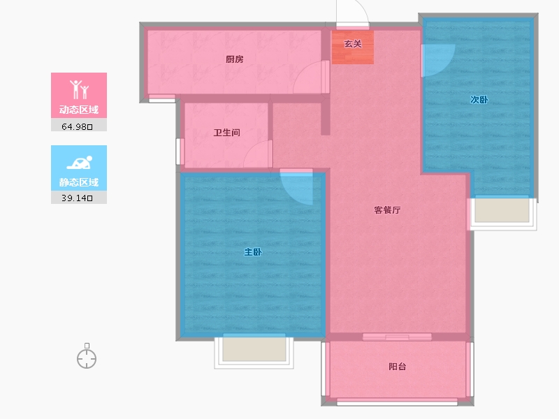 安徽省-宿州市-新都市华庭-94.01-户型库-动静分区