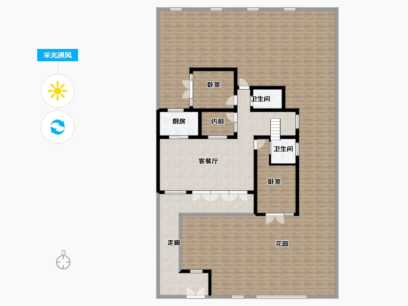 广西壮族自治区-百色市-锦绣古镇-313.82-户型库-采光通风