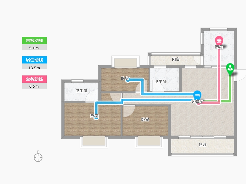 山东省-济宁市-济宁恒大悦珑湾-100.01-户型库-动静线