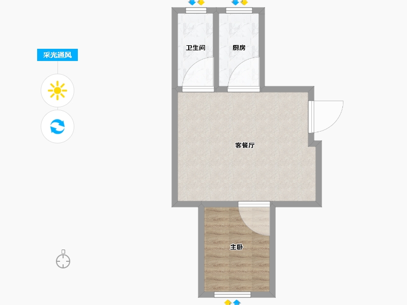 山东省-威海市-新海园观海壹号-47.99-户型库-采光通风