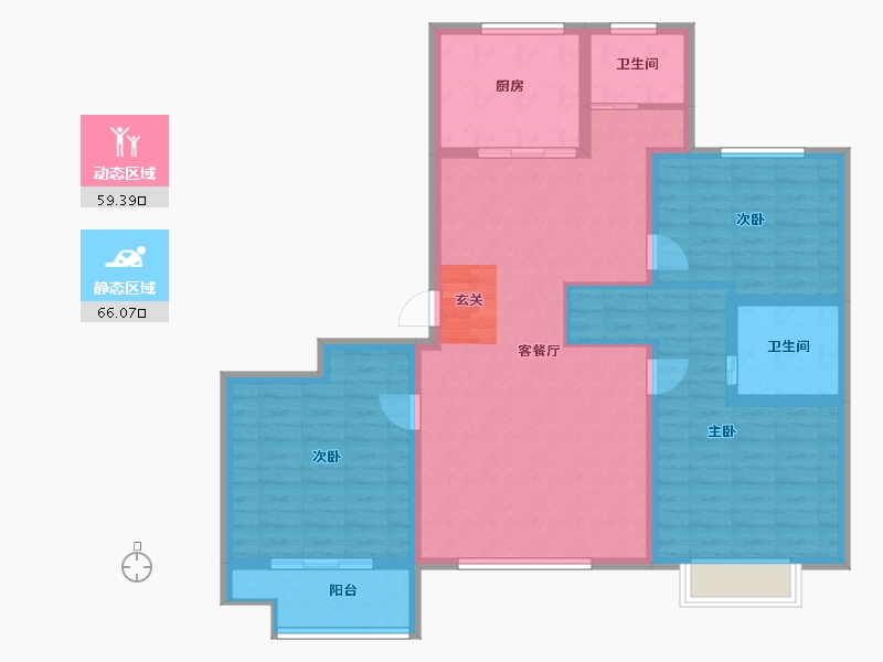 山东省-枣庄市-澜悦龙城-112.99-户型库-动静分区