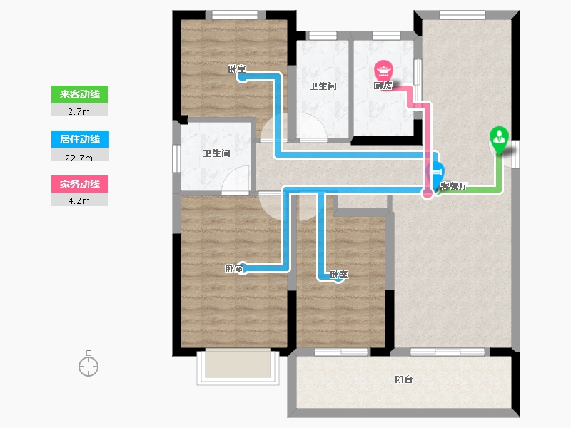 湖北省-武汉市-中建中法之星-91.88-户型库-动静线