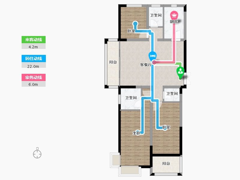 安徽省-六安市-御龙湾-101.03-户型库-动静线