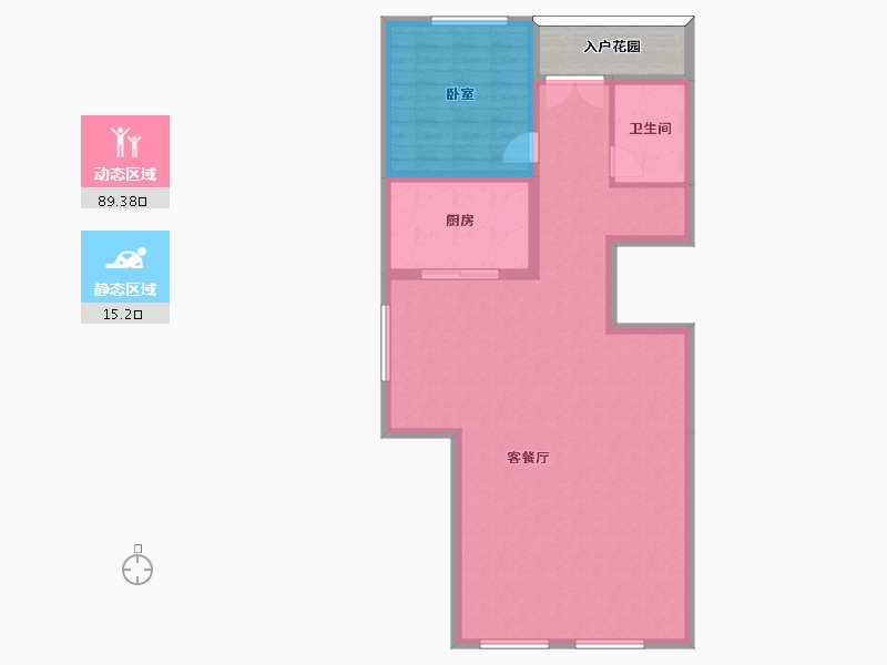 广东省-惠州市-方直君御-100.87-户型库-动静分区