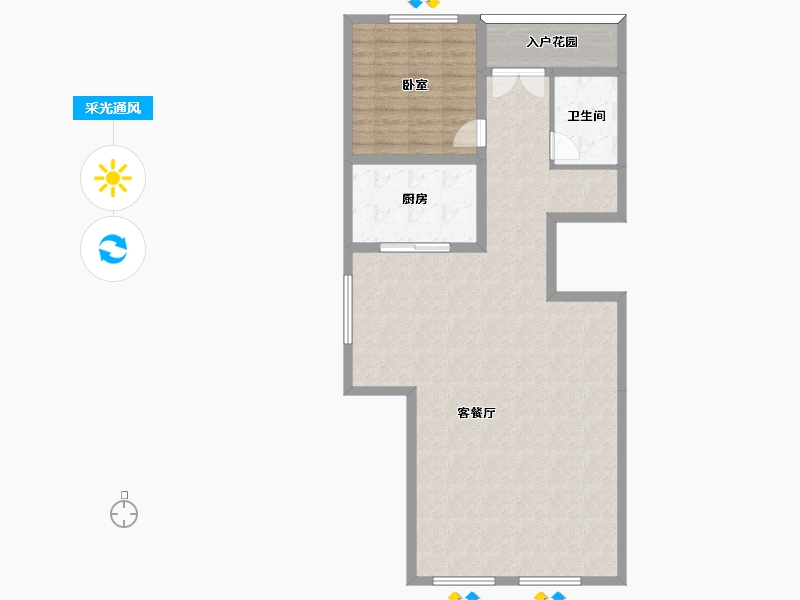 广东省-惠州市-方直君御-100.87-户型库-采光通风