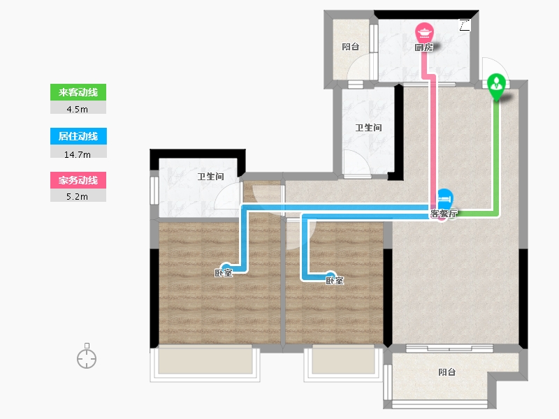 广东省-江门市-方圆月岛首府-73.33-户型库-动静线