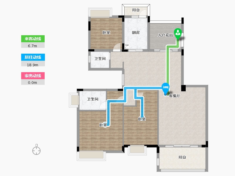 广东省-惠州市-方直君御-155.70-户型库-动静线