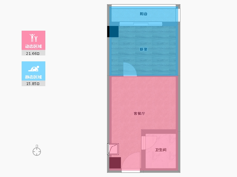 广东省-湛江市-荣福君至壹号-32.32-户型库-动静分区