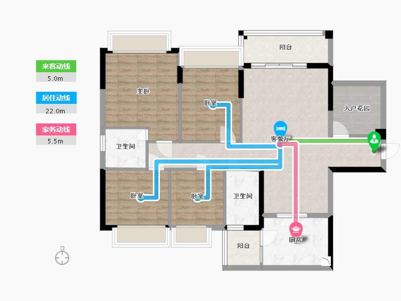 广东省-广州市-清远时代糖果-107.82-户型库-动静线