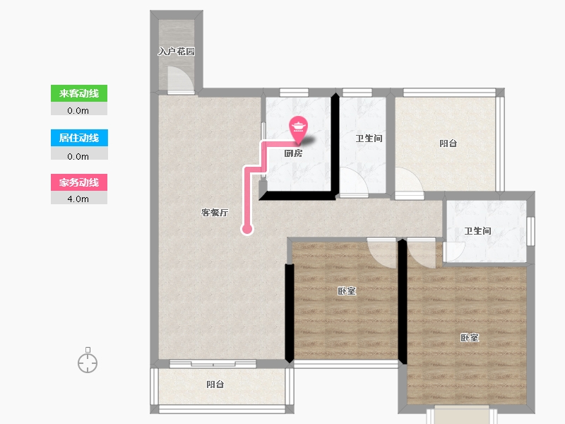 广东省-佛山市-乐添星际半岛-87.98-户型库-动静线