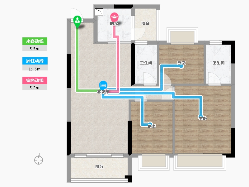 广东省-广州市-清远时代糖果-84.09-户型库-动静线