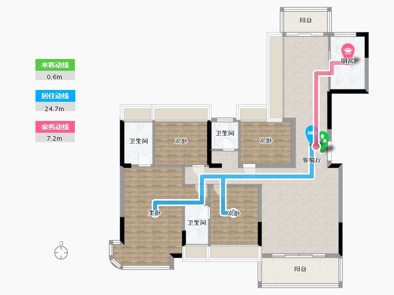 广东省-韶关市-丹霞新城-141.51-户型库-动静线